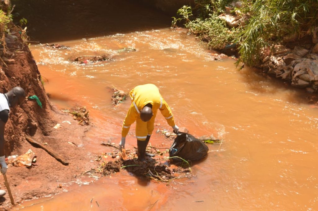 Cleaning the River