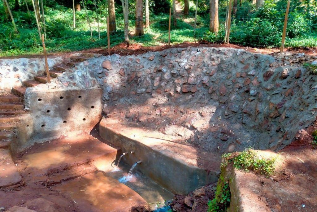 Spring protection in Bogusero Ward
