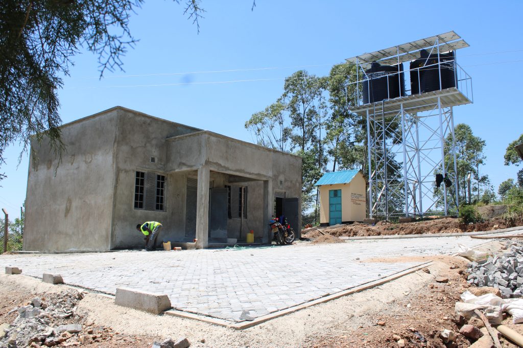 One of the 10 On going Bakery (Banana value
addition centres)