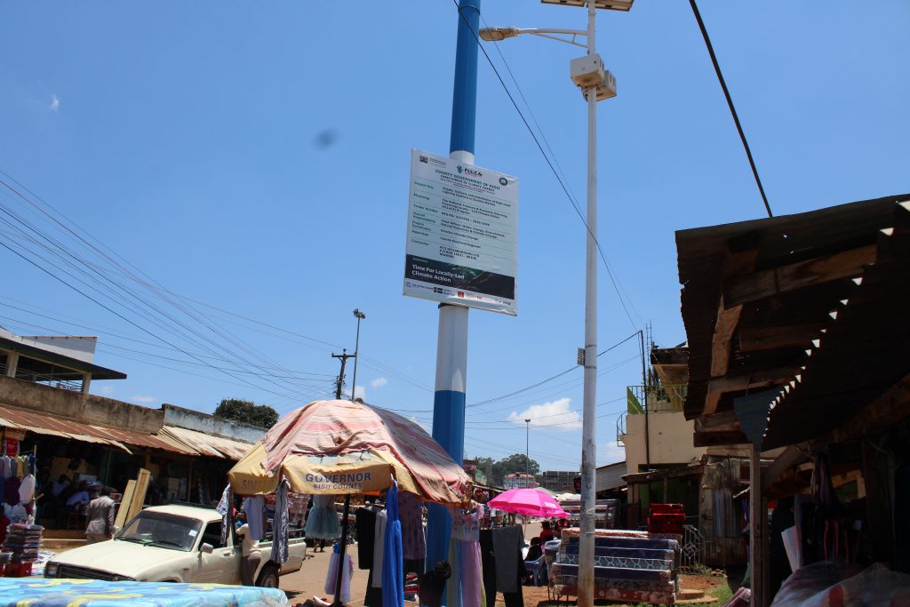 High mast lighting in
major markets